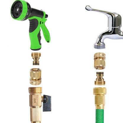 🔩 LIMITED-TIME 50% OFF! ✨ 3/4" Brass Quick Connect Fitting – Rust-Proof, Leak-Free, Universal