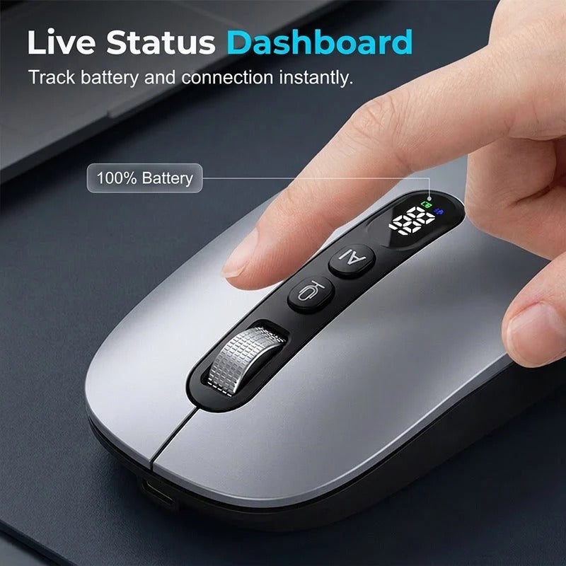 🖱️ LIMITED-TIME 58% OFF! 💥 AI Smart Voice Wireless Mouse – 1600 Words/Min, Translation Hub, Ergonomic ✨