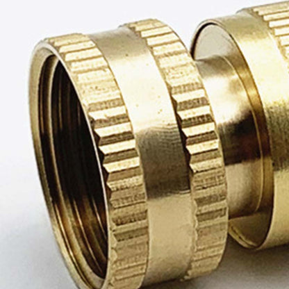 🔩 LIMITED-TIME 50% OFF! ✨ 3/4" Brass Quick Connect Fitting – Rust-Proof, Leak-Free, Universal