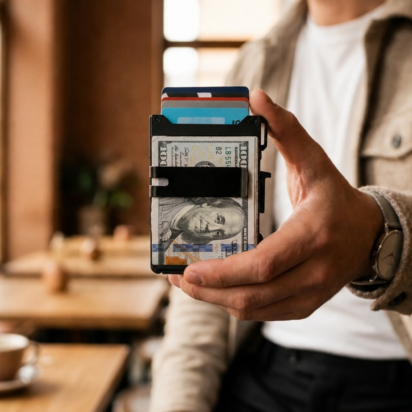 VAULTIX™ The Wallet You'll Never Want to Replace.