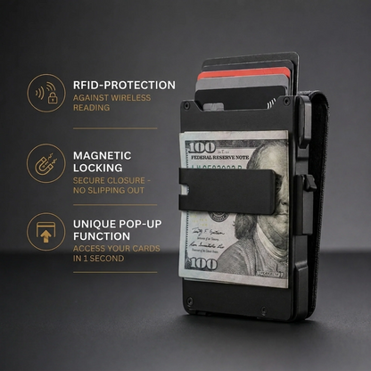 VAULTIX™ The Wallet You'll Never Want to Replace.